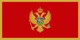 Flagge Montenegro